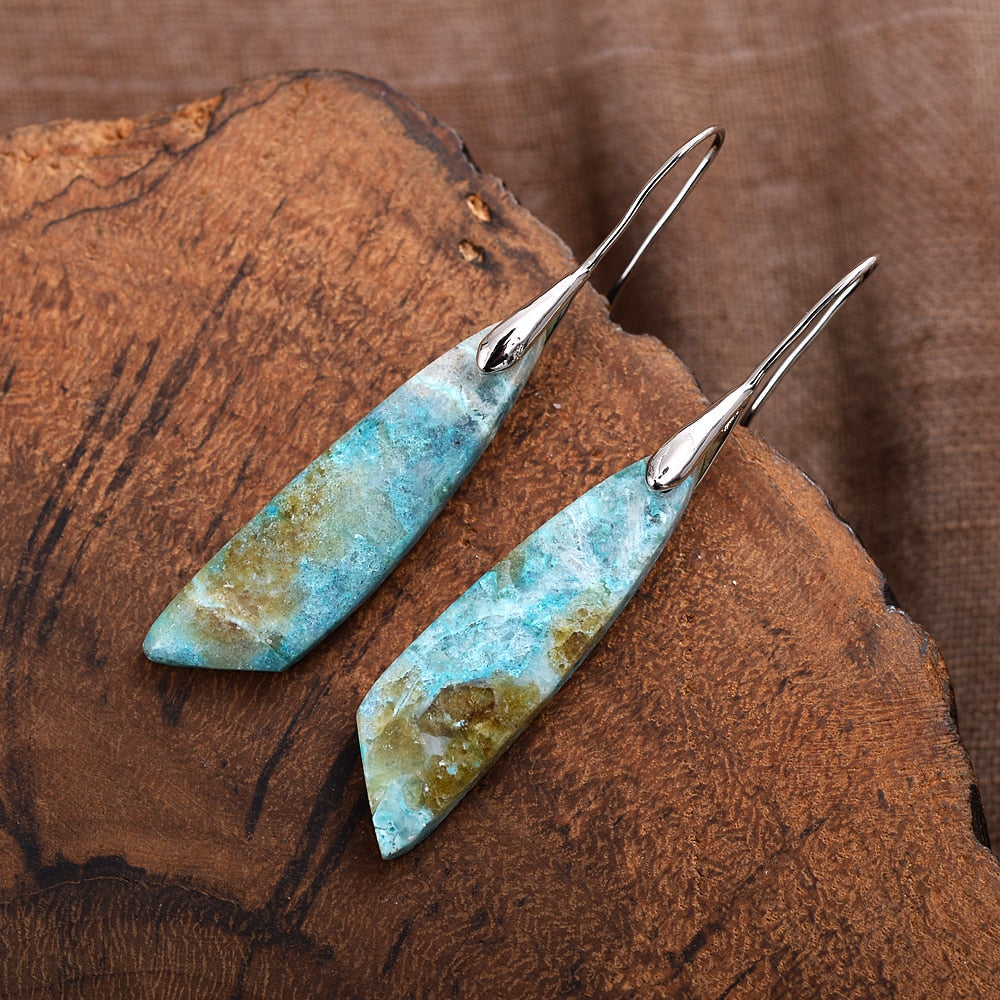 Orecchini Pendenti in Amazonite