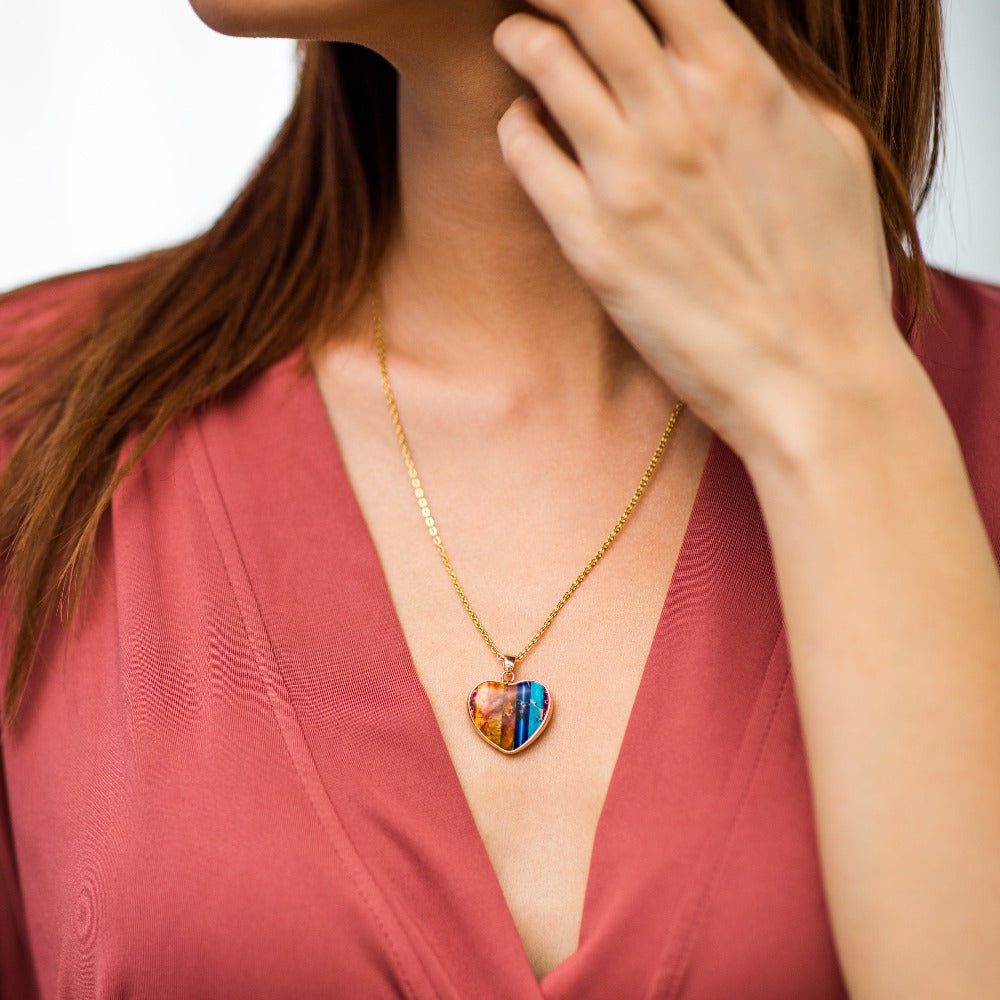 Collana Amore Jasper Chakra