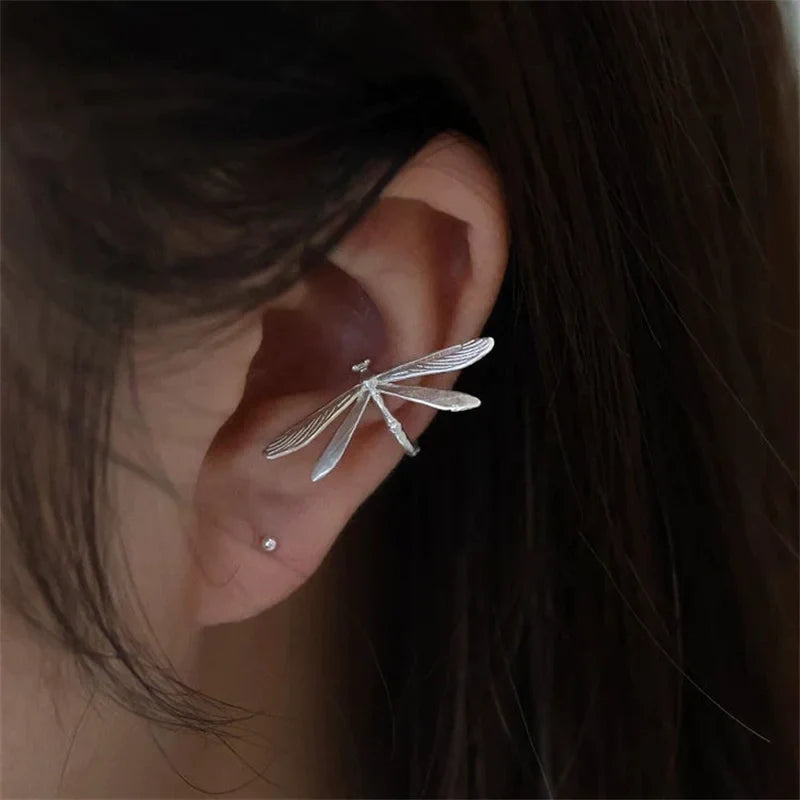 Clip per Orecchio a Libellula Delicata