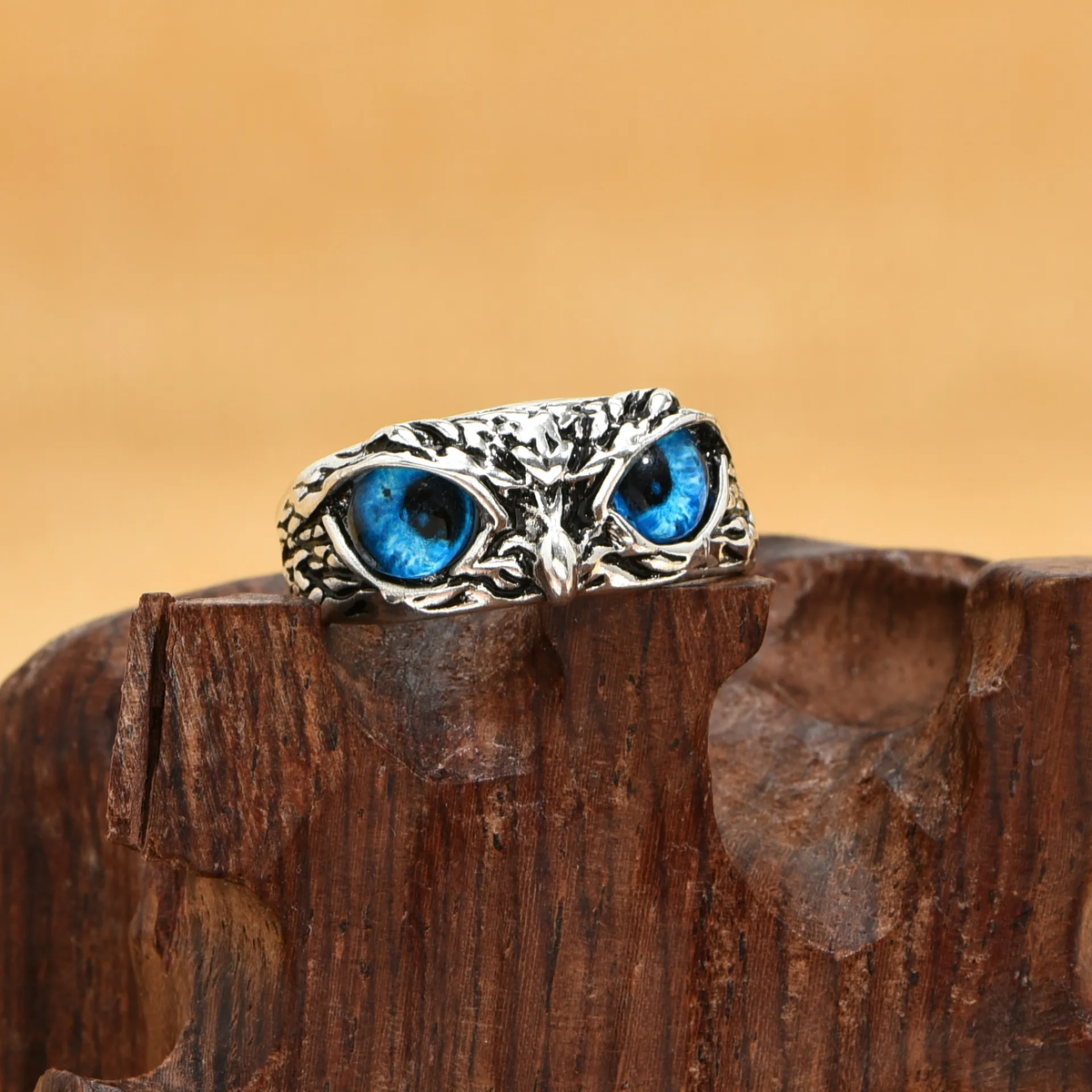Anello Vintage a Forma di Gufo