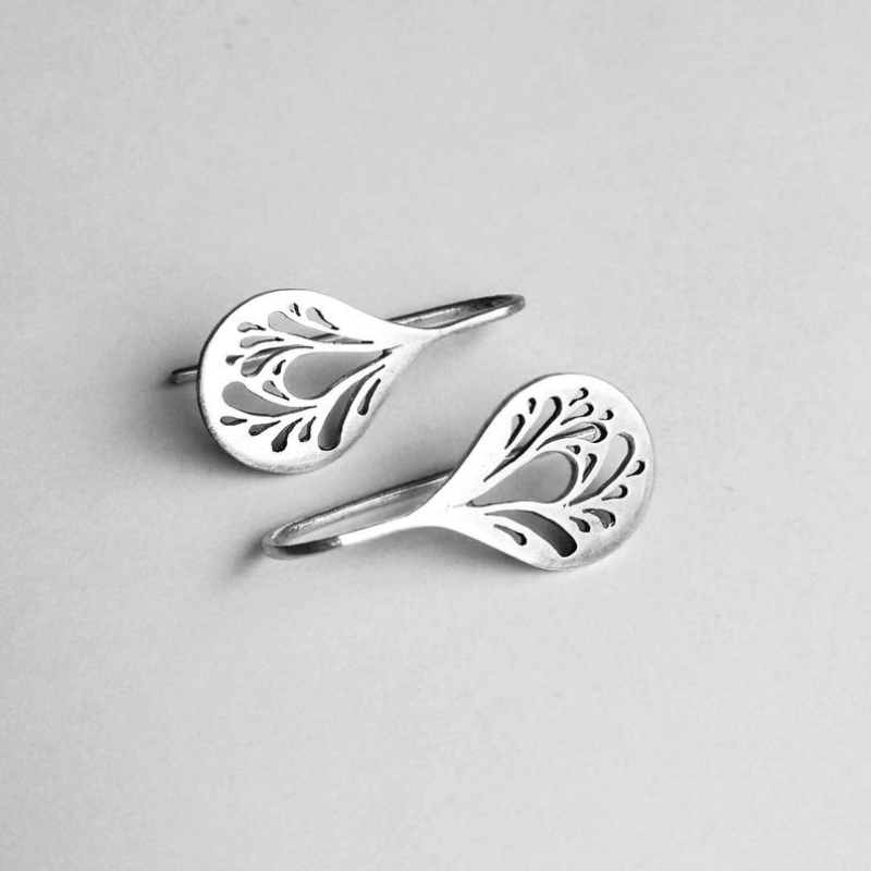 Orecchini Pendenti Vintage in Argento