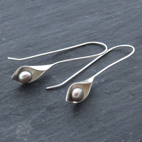 Orecchini Pendenti in Argento Vintage