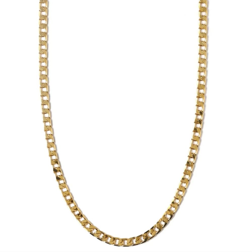 Collana a Catena Piatta – Groumette Color Oro