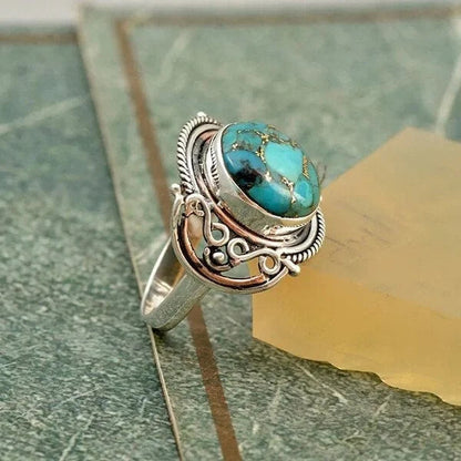 Anello Boho con Turchese