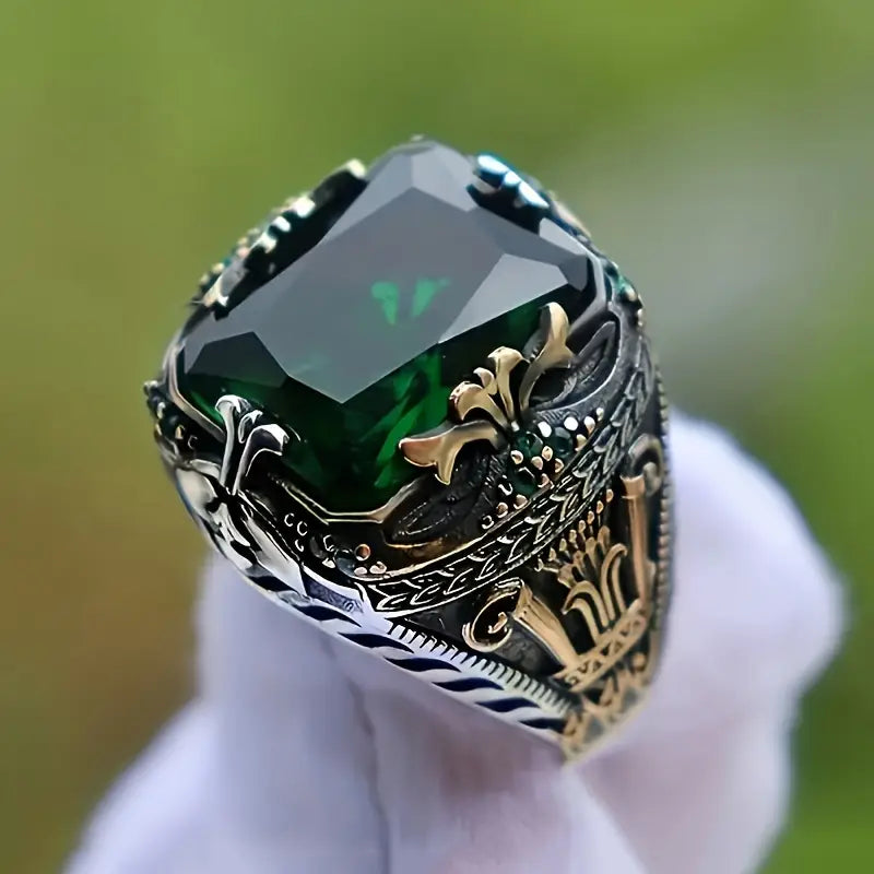 Anello Klara Emerin | Oro Bicolore