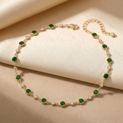 Collana Gold Emerald Station