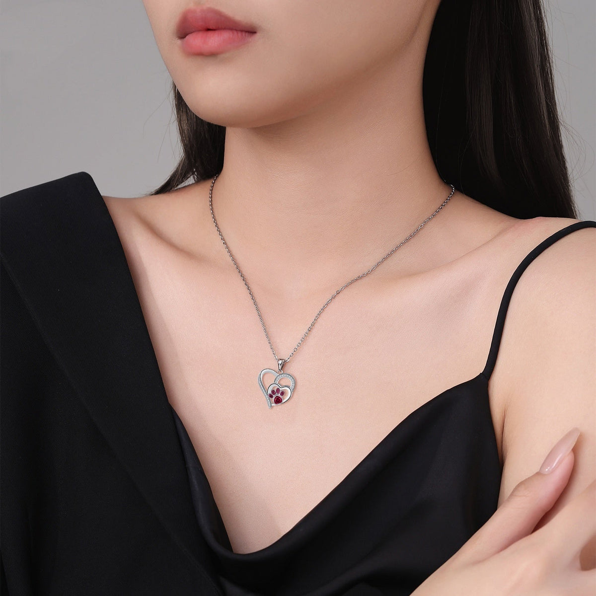 Collana con Impronta di Zampa Carina