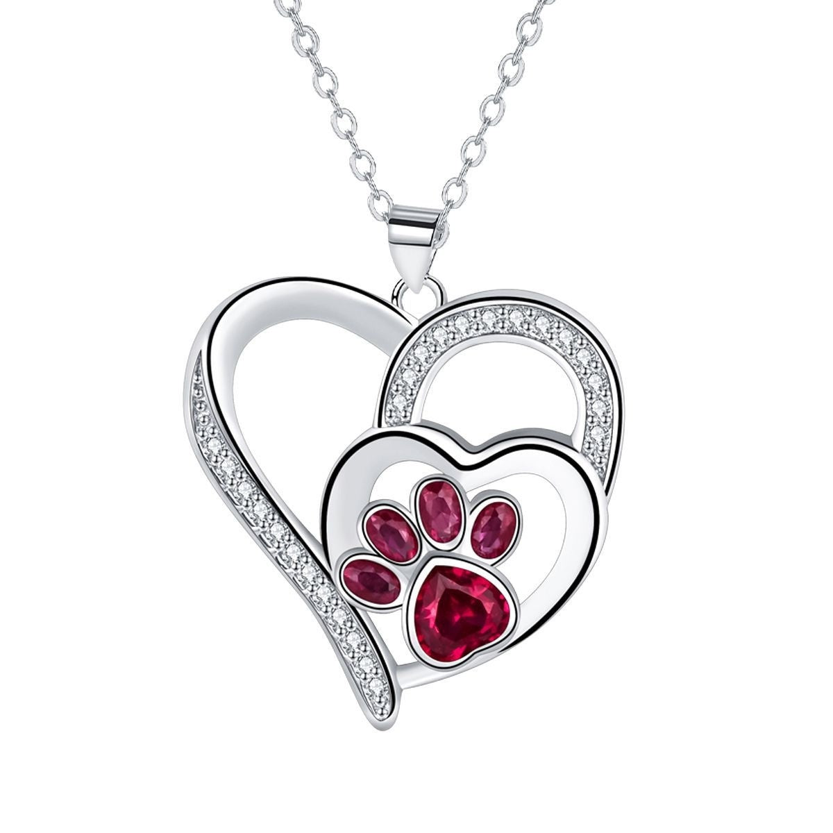 Collana con Impronta di Zampa Carina
