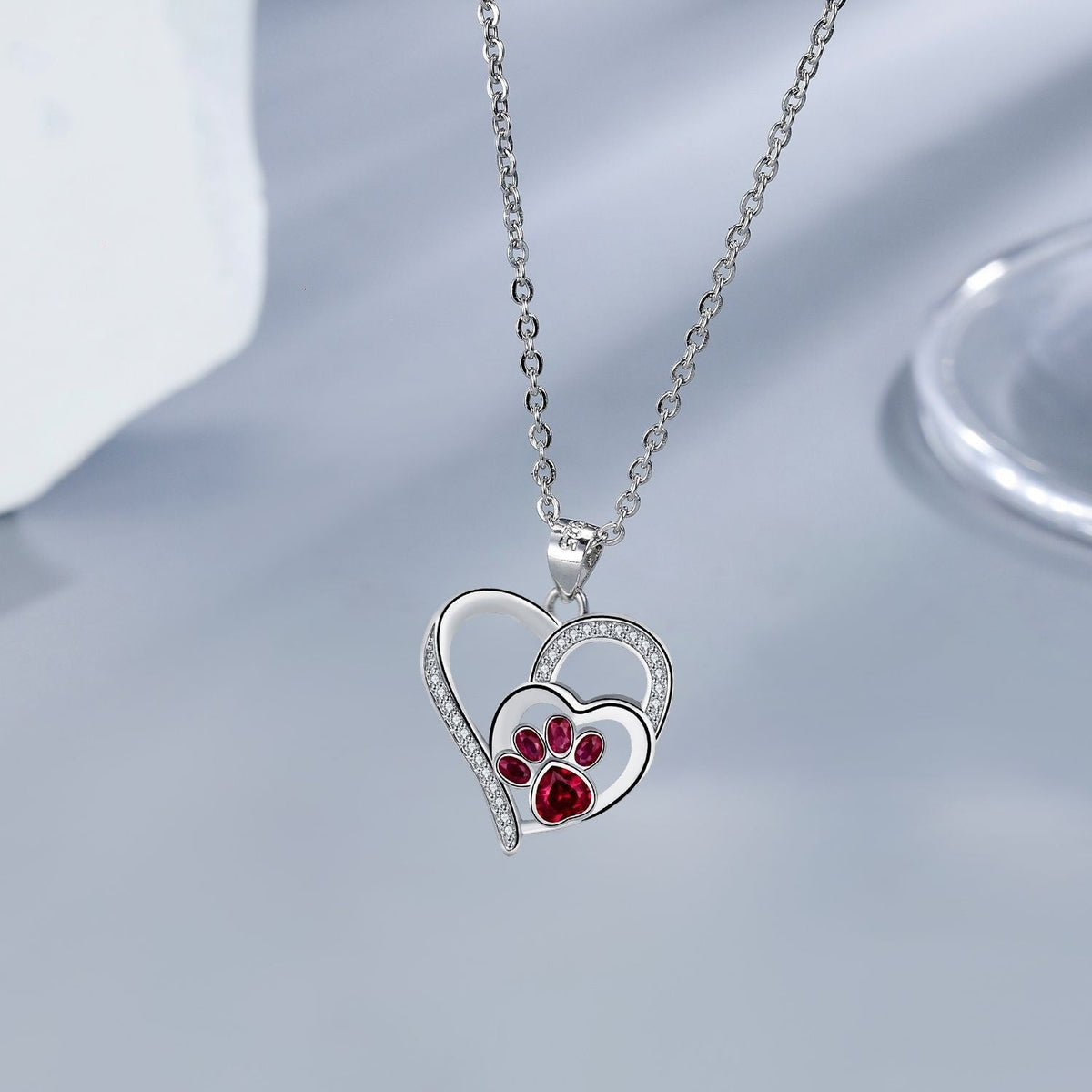 Collana con Impronta di Zampa Carina