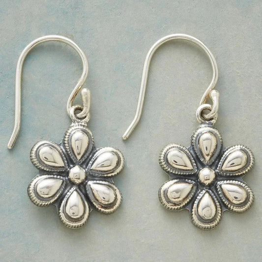 Orecchini Vintage in Argento a Margherita
