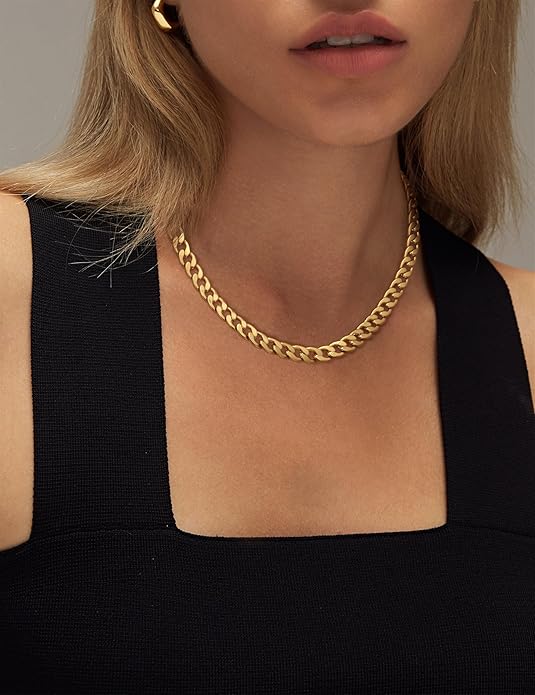 Collier Cuban Link Chunky in Oro
