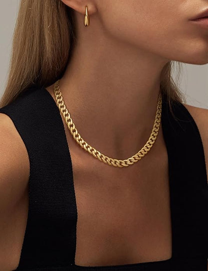 Collier Cuban Link Chunky in Oro