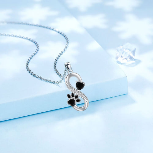 Collana Simbolo Infinito Cuori Orma
