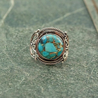 Anello Boho con Turchese