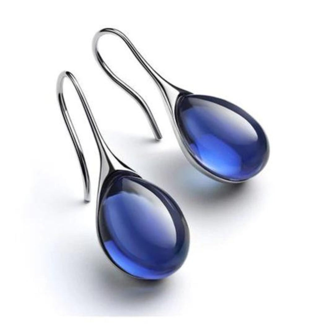 Orecchini a Goccia in Oro e Argento