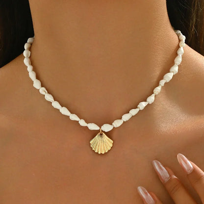 Collana “Ocean Dreams” con Pendente a Conchiglia