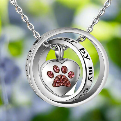 Collana Portaceneri a Cuore in Acciaio – "Per Sempre nel Mio Cuore"