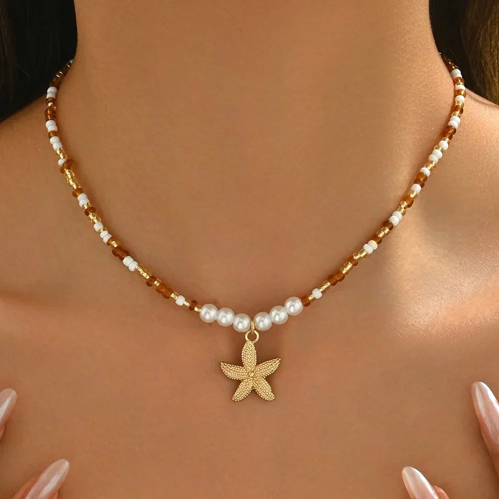 Collana “Ocean Dreams” con Pendente a Conchiglia