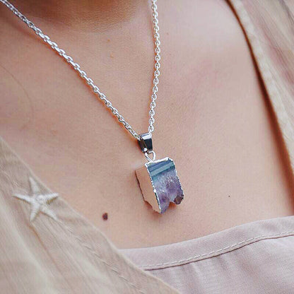 Collana con Pendente in Ametista