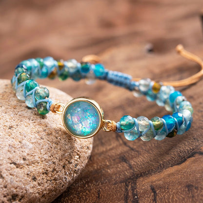 Bracciale in Opale Trasparente