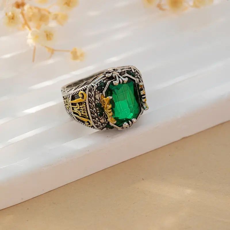 Anello Klara Emerin | Oro Bicolore