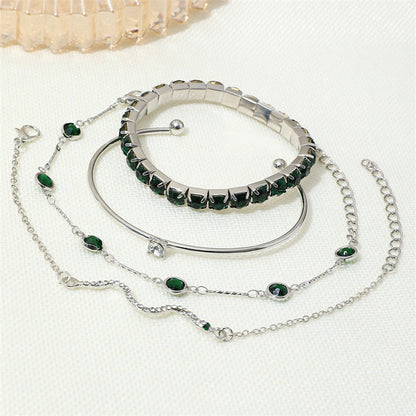 Set di Bracciali Celina Fairwyn | Oro Bianco