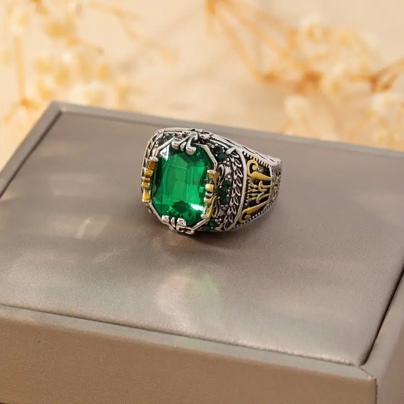 Anello Klara Emerin | Oro Bicolore