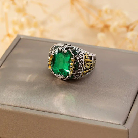Anello Klara Emerin | Oro Bicolore