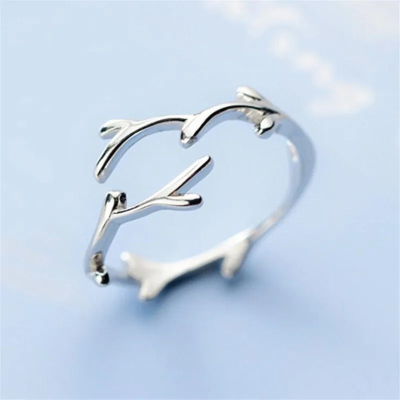 Anello a Ramo in Argento Sterling 925