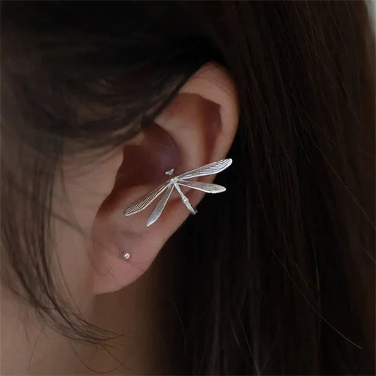 Clip per Orecchio a Libellula Delicata