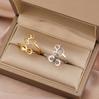Anello Infinito Regolabile – Acciaio Inossidabile