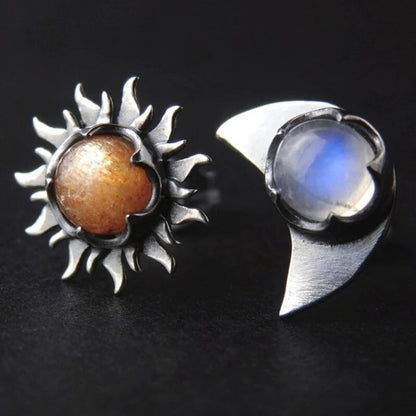 Orecchini Sole Luna