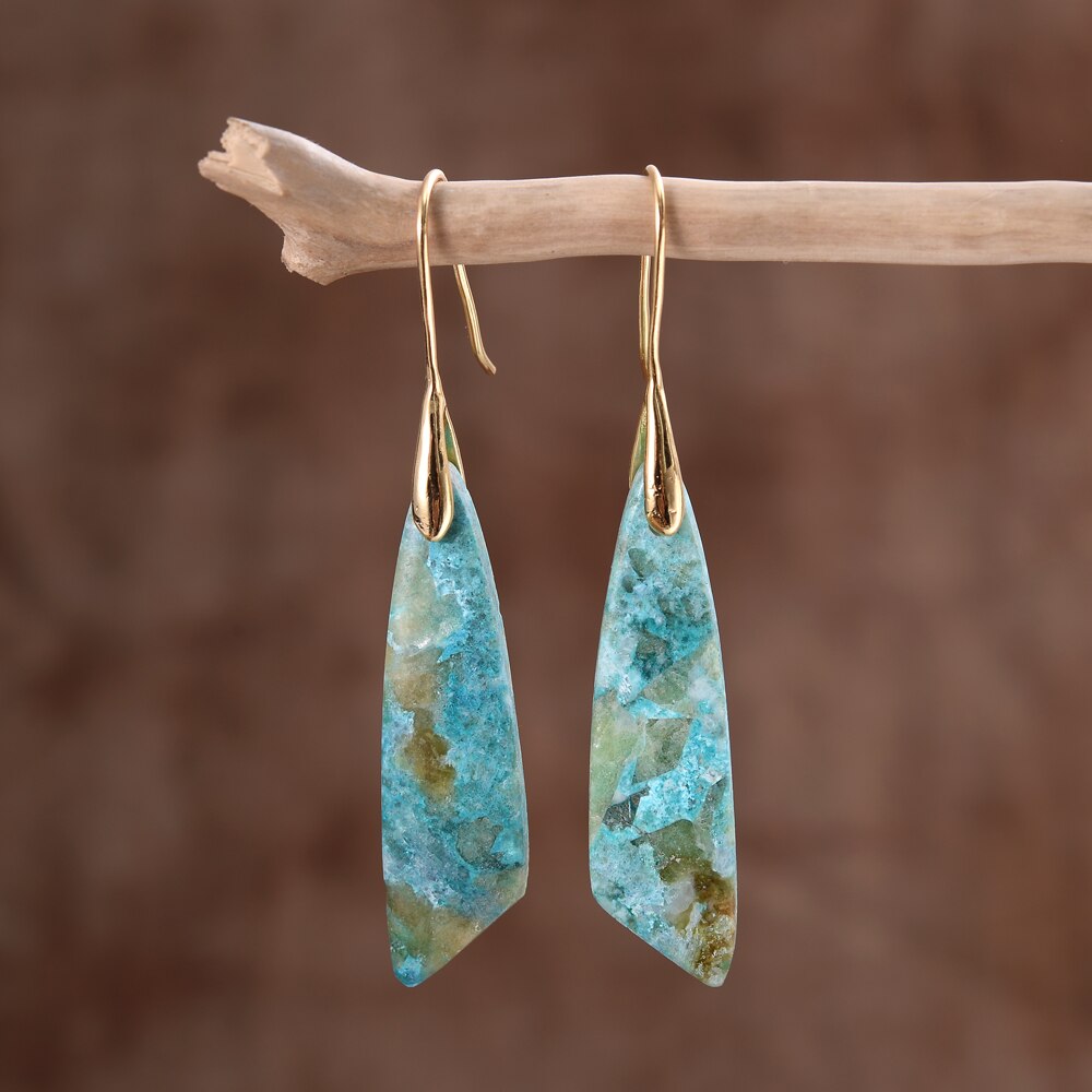 Orecchini Pendenti in Amazonite