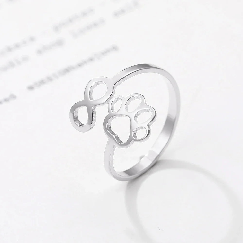 Anello Infinito Regolabile – Acciaio Inossidabile