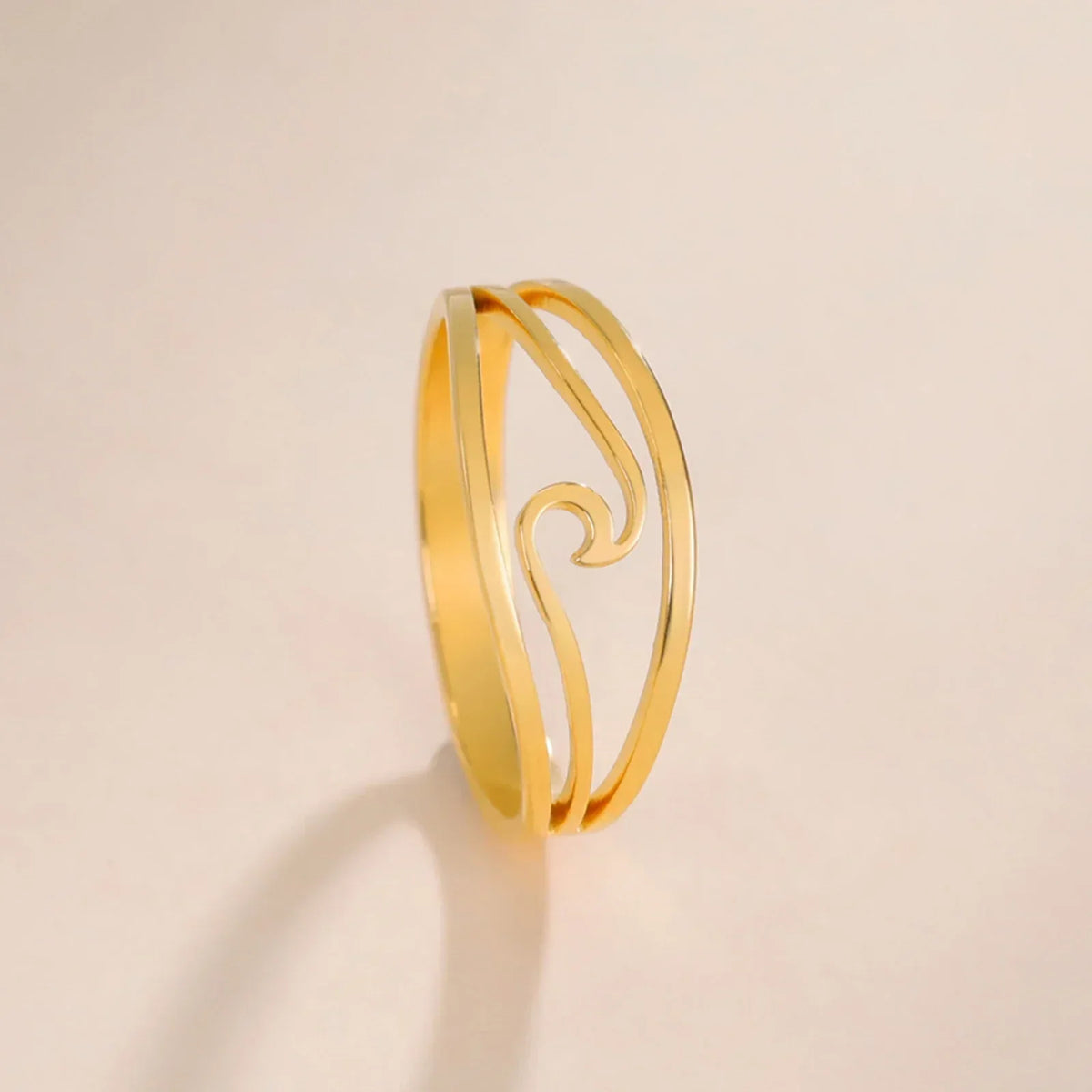 Anello in Oro “Onda dell'Oceano”