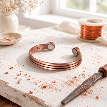 Rose Gold Plated Copper Bracelet