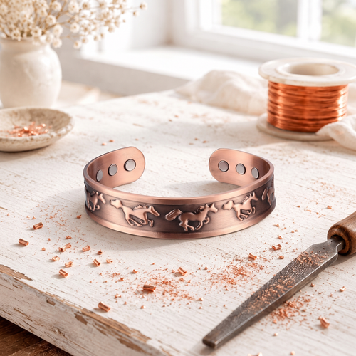 Rose Copper Mesa Bracelet