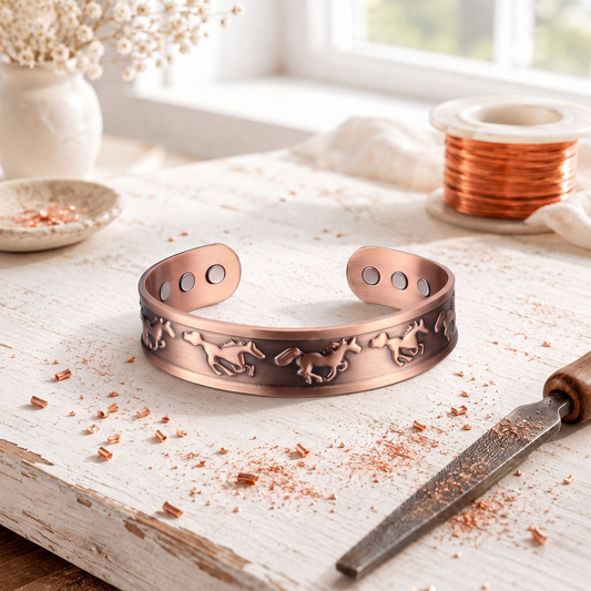 Rose Copper Mesa Bracelet