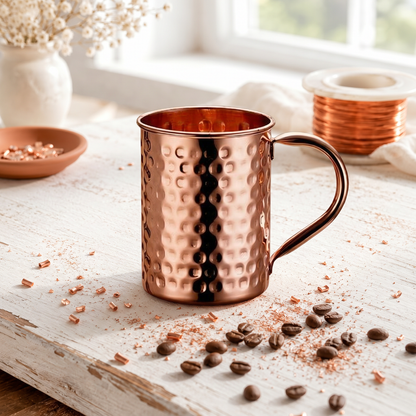 Mug in Rame Rosa 400ml