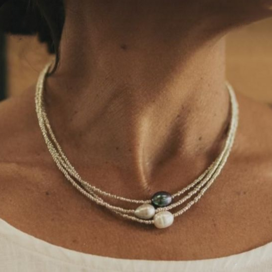 Collana Vintage con Perle d’Acqua Dolce