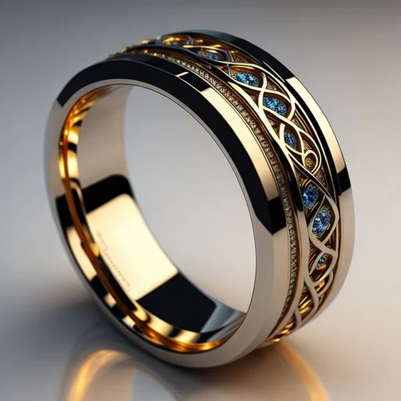 Anello Fine Vintage in Oro