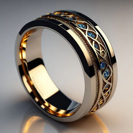 Anello Fine Vintage in Oro