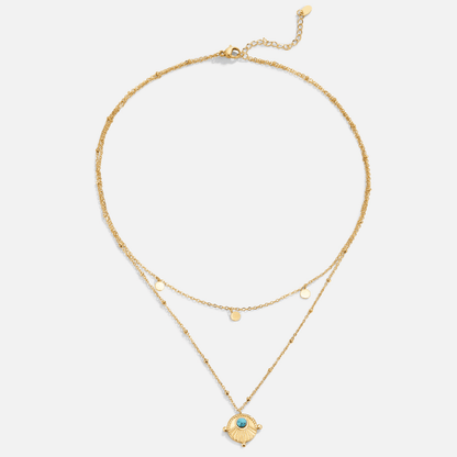 Collana Turchese a Strati