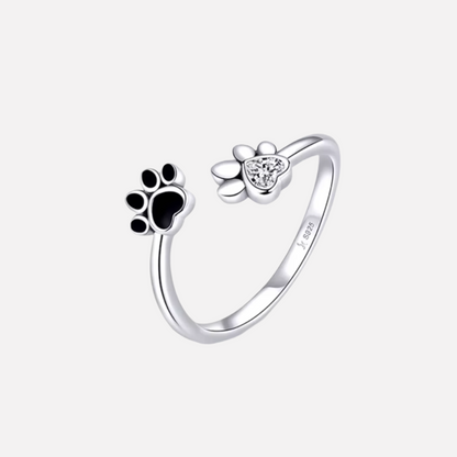 Anello a Zampa in Argento Sterling 925 – Regolabile