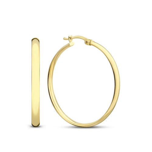 Orecchini Noa in OroOrecchini a Cerchio Noa – Lisci Color Oro