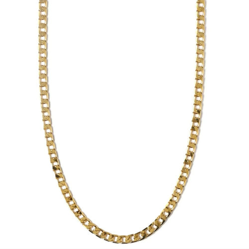Collana a Catena Piatta – Groumette Color Oro